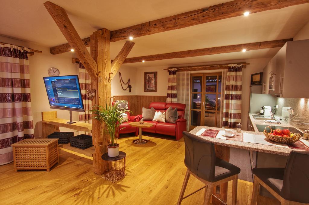 شقة Holzhaus Lugerhof رودنغ المظهر الخارجي الصورة